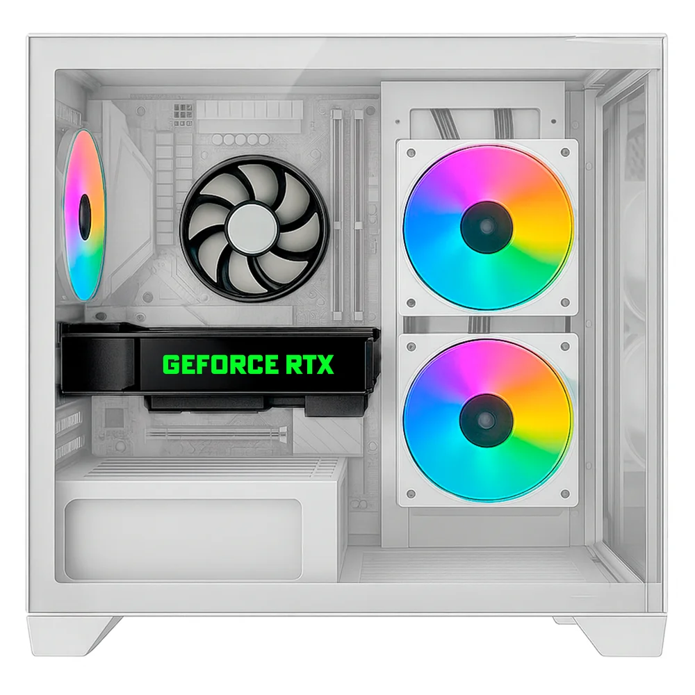 PC Gamer PULSE By Bluepc - Amd Ryzen 5 5600x, B450, Geforce RTX 5060 Ti 16gb, 32gb Ddr4, SSD M.2 PCie 1TB, Fonte 650w 80 Plus - Pgbp-pul115 - view 5