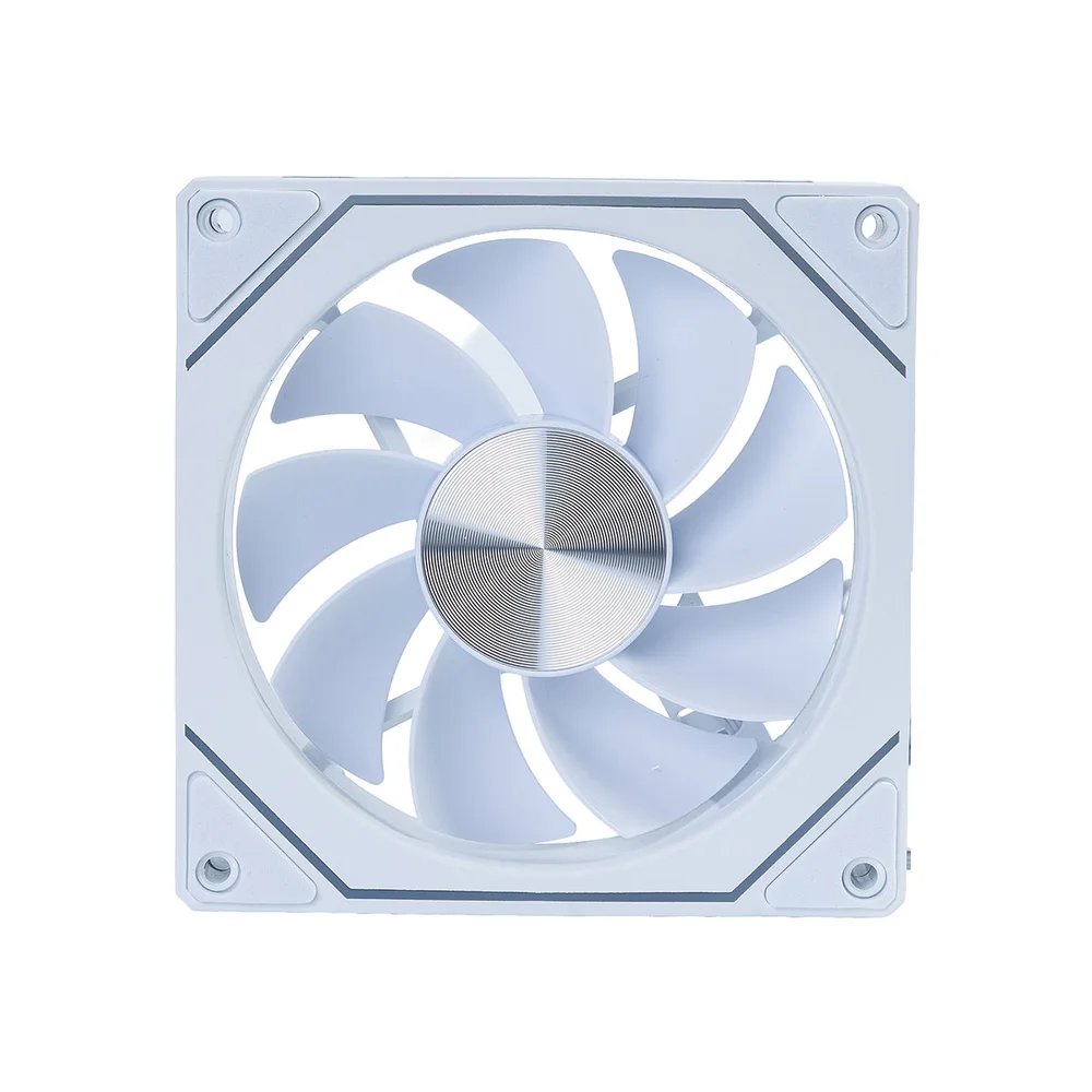Cooler Fan Round5 Nordwind Forward, 120mm, ARGB, PWM, Fluído, Branco - R5-Nordwind-Fw-W-2197 8