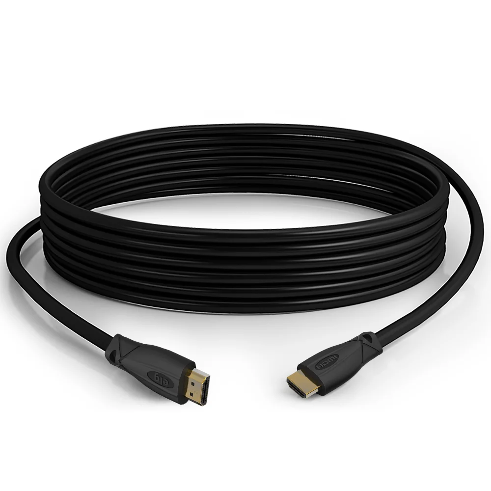 Imagem 4 de 5 do produto Cabo HDMI 2.0, 4k Ultra Hd, 3d Ready, Arc, Ethernet, Alta Velocidade 18GBps, 15 Metros