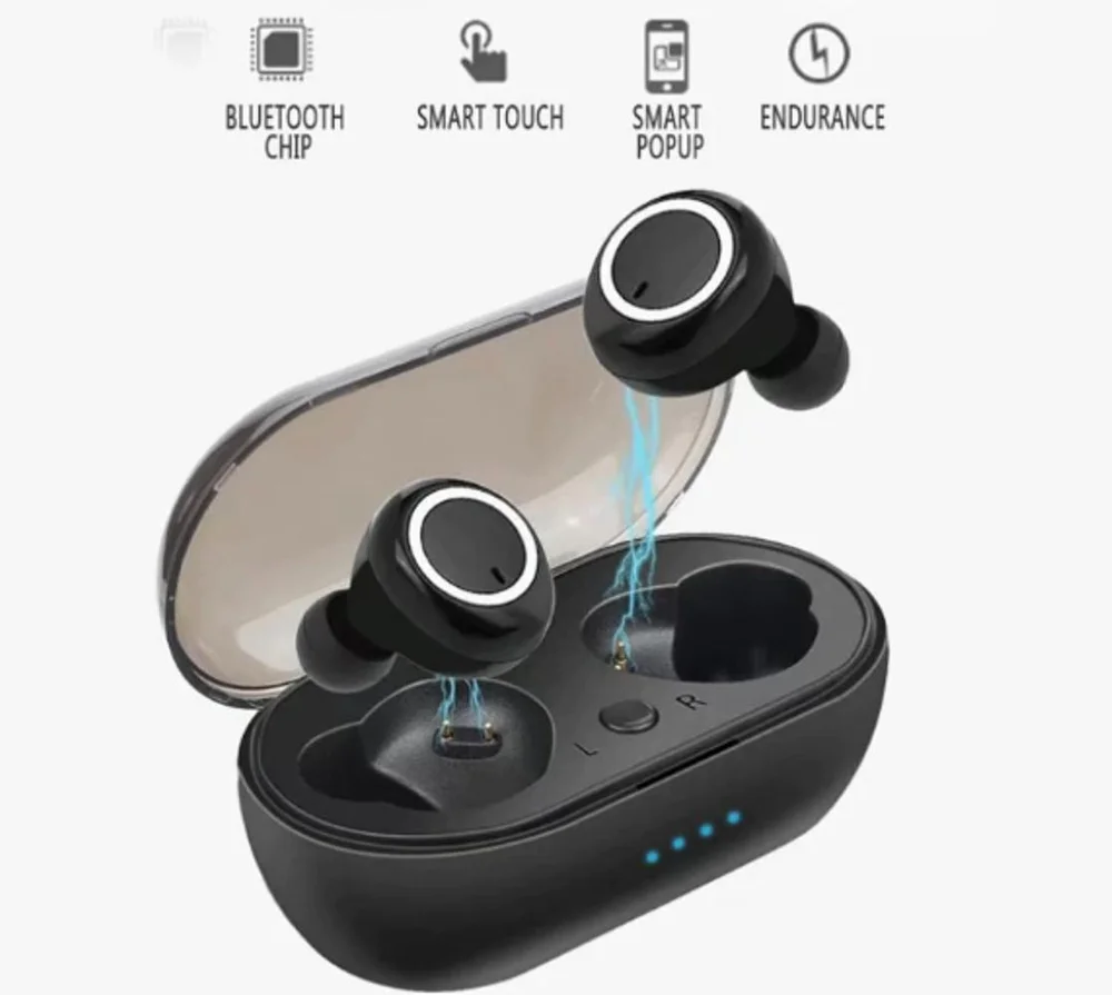 Imagem 4 de 4 do produto Fone De Ouvido Sem Fio Y50 Esportivo Bluetooth Recarregável