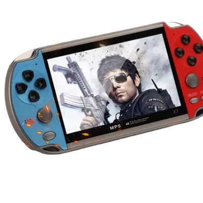 Mini Vídeo Game Mp5 X7 Console Portátil Retrô 1000 Jogos