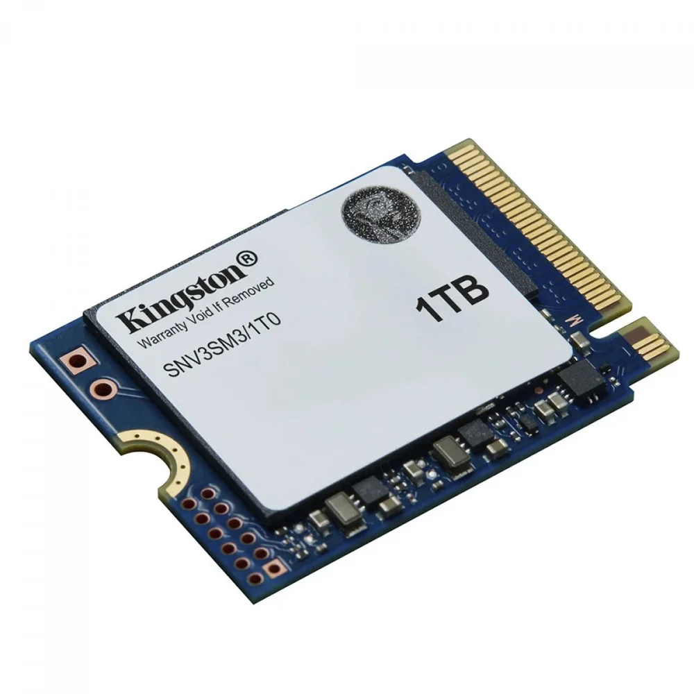 Imagem 2 de 4 do produto SSD M.2 1TB Kingston Nv3 Mini 2230 Nvme PCie 4.0 Snv3sm3/1t0 6000/4000 Mb/s