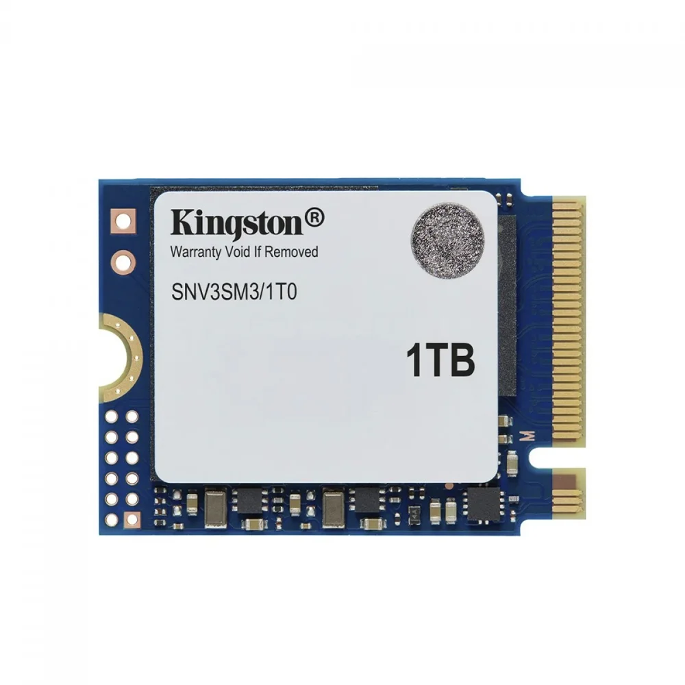 Imagem 3 de 4 do produto SSD M.2 1TB Kingston Nv3 Mini 2230 Nvme PCie 4.0 Snv3sm3/1t0 6000/4000 Mb/s