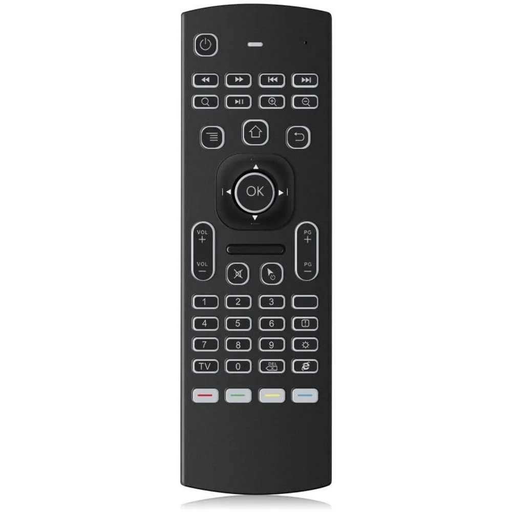 Air Mouse Voice Retroiluminado Compatível Com Raspberry Pi, Android Tv Box, Projetor, Htpc, WINDOWS, Mac Os