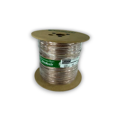 Cabo Trancado 4mm 80% Cristal Bobina 300