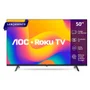 Smart Tv Aoc 50 ", DLED, 4k, Roku Tv - 50u7045/78g