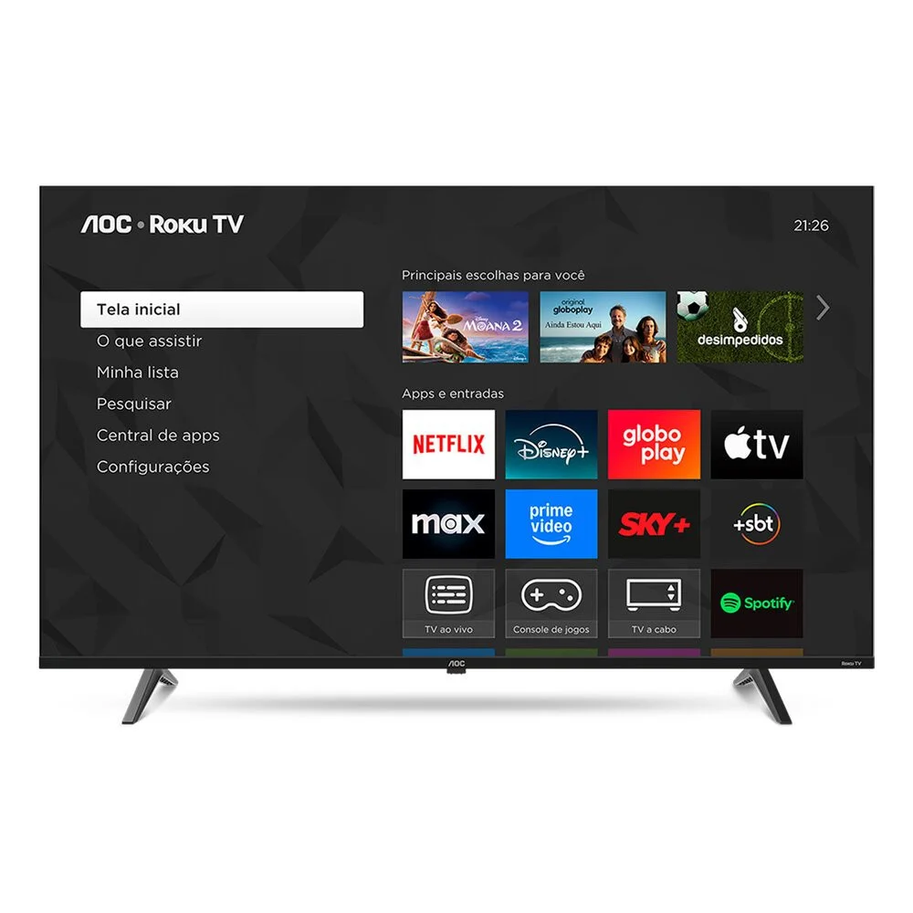 Smart Tv Aoc 50 ", DLED, 4k, Roku Tv - 50u7045/78g Smart Tv Aoc 50 ", DLED, 4k, Roku Tv - 50u7045/78g