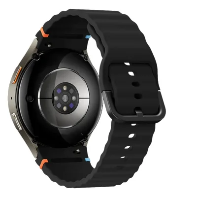 Multiira Resistência Elegante Ondas Preta Para Watch 5
