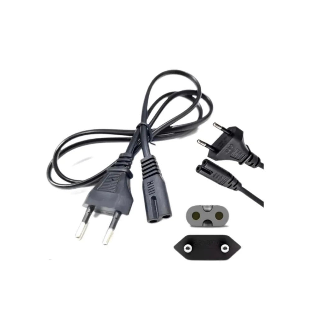 Imagem 3 de 4 do produto Cabo De Força Kross 1.5m Ke-cf2x05x15 Bipolar Preto