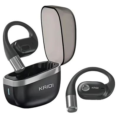 Fone De Ouvido Bluetooth 5.3 Ows Aberto Kaidi Preto Kd-794