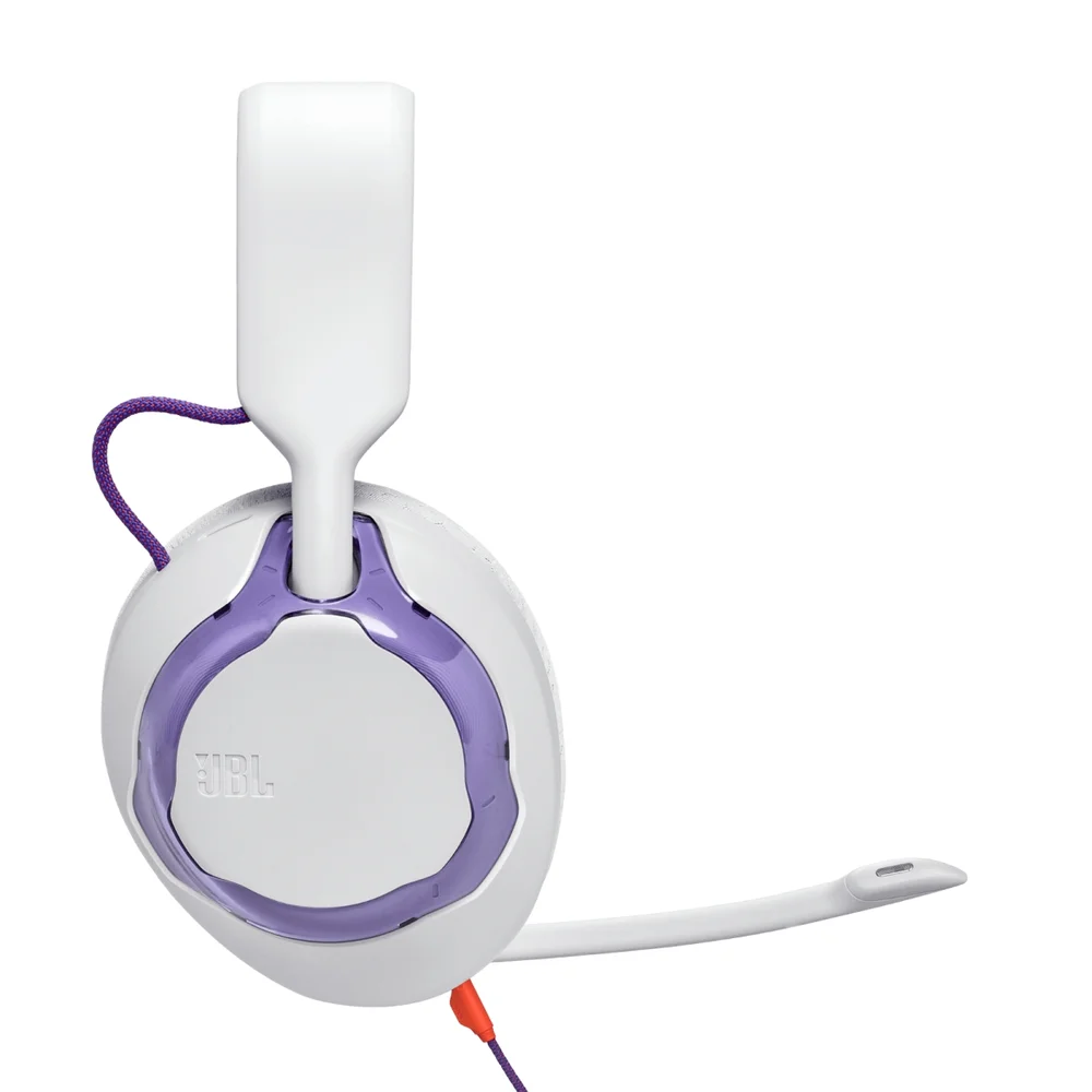 Imagem 2 de 5 do produto Fone De Ouvido Jbl Quantum 250 Headset White - Jblqtum250w Bivolt
