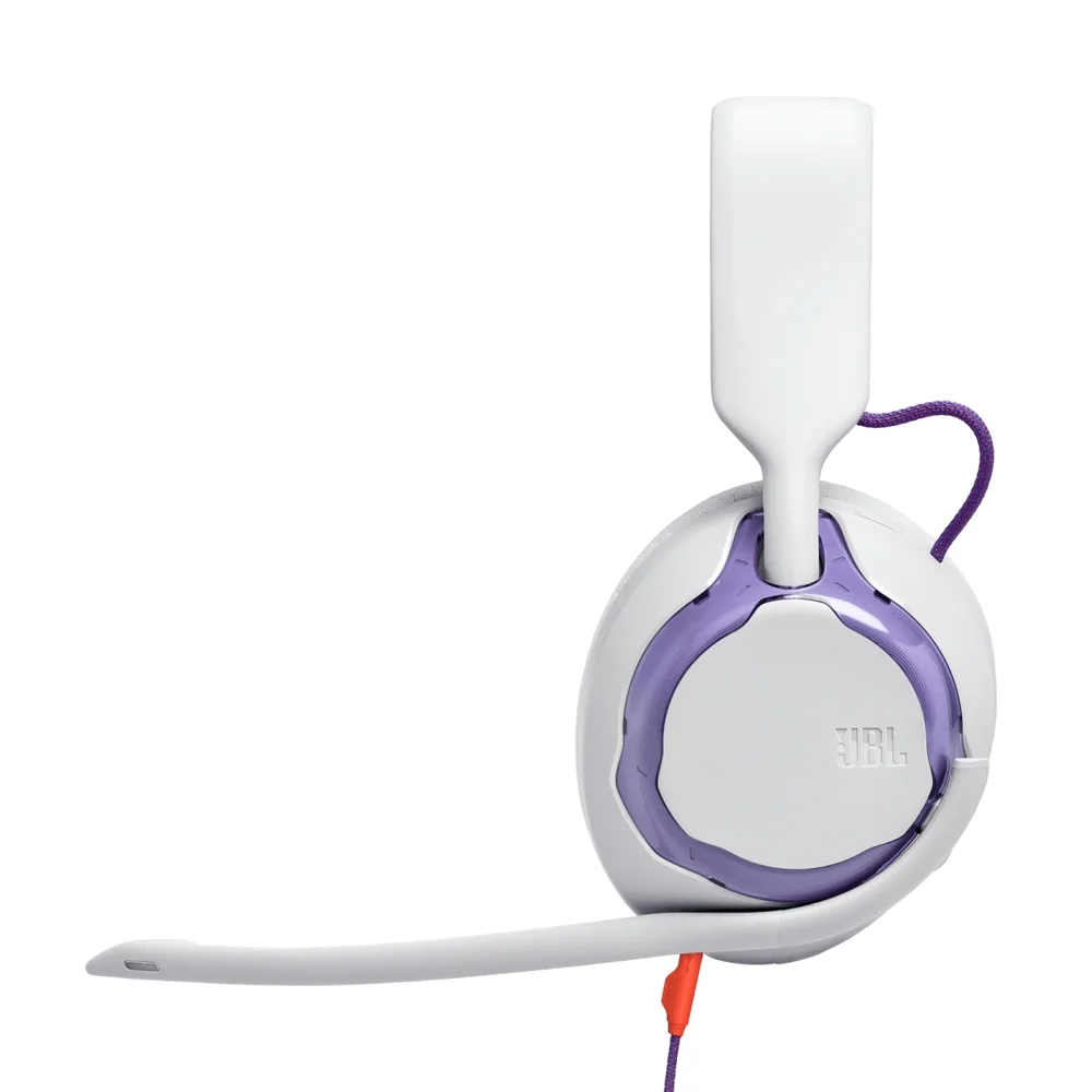 Imagem 3 de 5 do produto Fone De Ouvido Jbl Quantum 250 Headset White - Jblqtum250w Bivolt