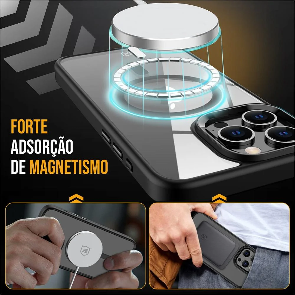 Imagem 5 de 5 do produto Capa Magsafe Para Samsung Galaxy Z Flip 6 - Transparente - Gshield