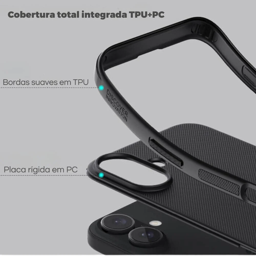 Imagem 4 de 5 do produto Capa Para Iphone 16 - Super Frosted - Nillkin