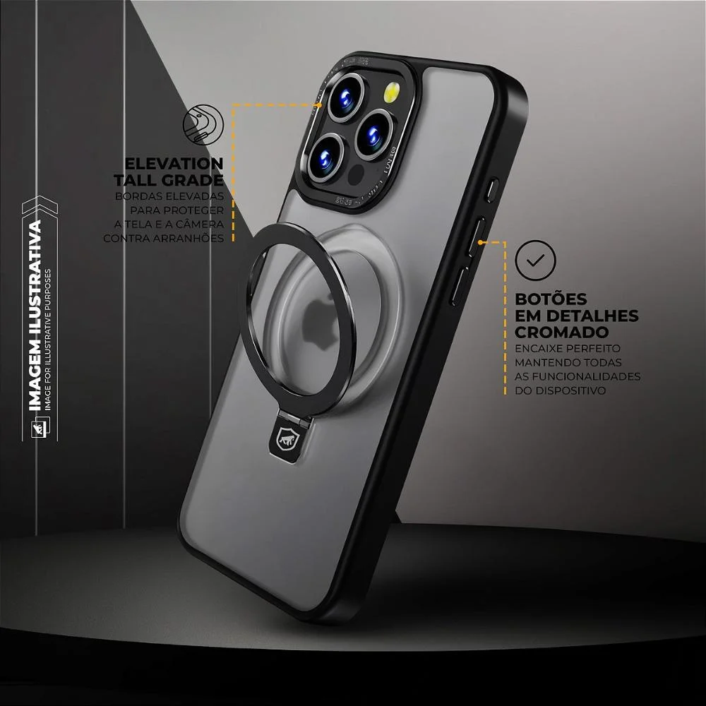 Imagem 4 de 5 do produto Capa Para Iphone 16 - Dual Ring - Gshield