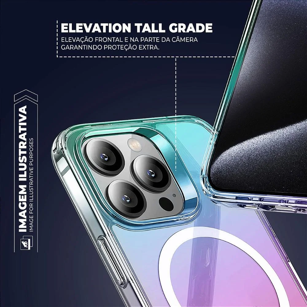 Imagem 5 de 5 do produto Capa Para Iphone 15 Pro - Magsafe Holo - Gshield