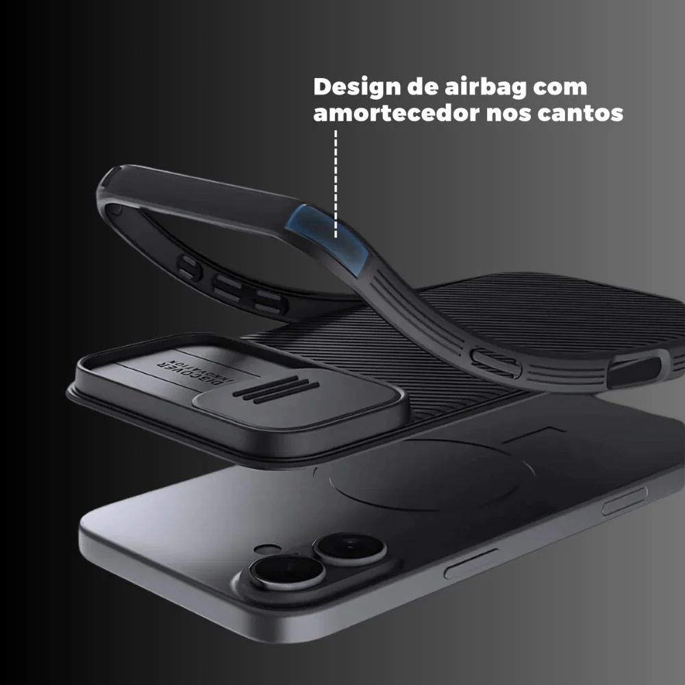 Imagem 5 de 5 do produto Capa Para Iphone 16 Pro Max - Camshield Pro - Nillkin