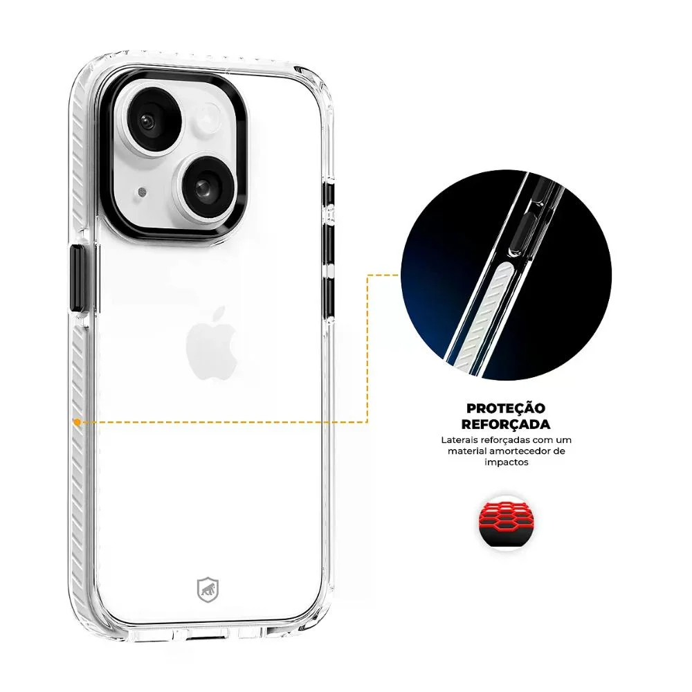 Imagem 2 de 5 do produto Capa Para Iphone 16 - Urus Branca - Gshield