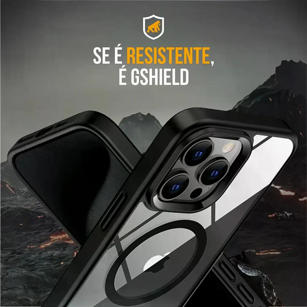 Imagem 2 de 5 do produto Capa Magsafe Para Samsung Galaxy Z Flip 7 Fe - Preta - Gshield