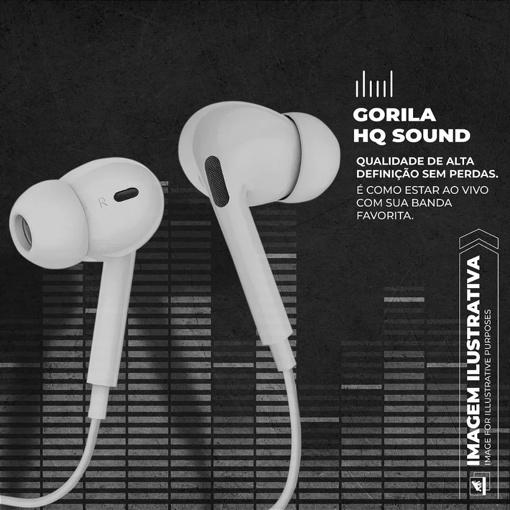 Imagem 4 de 5 do produto Earbuds - Fone De Ouvido Fone De Ouvido Dual Air Lightining Mfi - Gshield