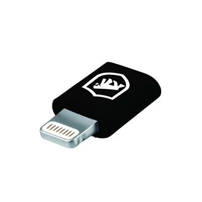 Adaptador Micro Usb V8 / Lightning - Preto - Gshield