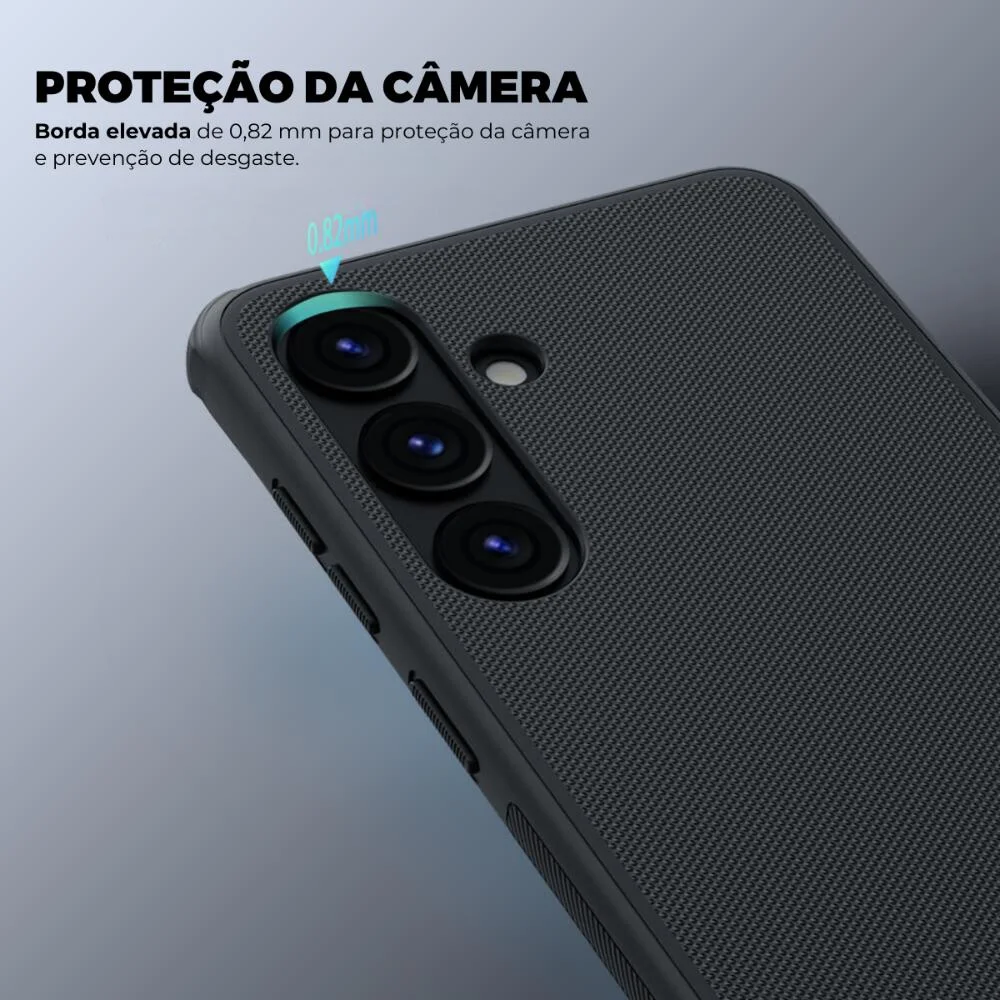 Imagem 3 de 5 do produto Capa Case Capinha Para Samsung Galaxy S24 Plus- Super Frosted - Nillkin
