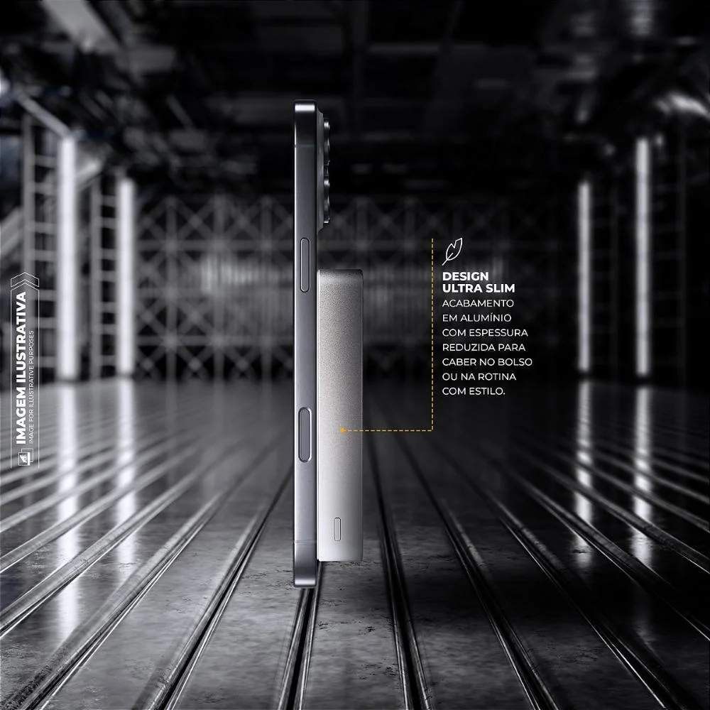 Imagem 3 de 5 do produto Carregador Portátil 10.000mah - Ultra Slim  Gshield