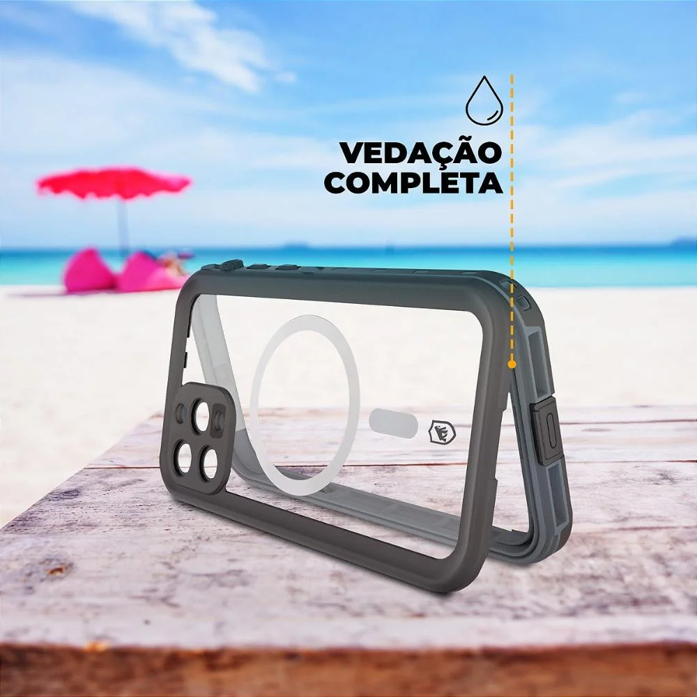 Imagem 4 de 5 do produto Capa Case Capinha À Prova D´água Nautical Para Samsung Galaxy S25 Plus - Gshield