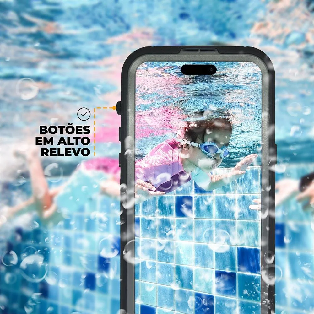 Imagem 5 de 5 do produto Capa Case Capinha À Prova D´água Nautical Para Iphone 16 - Gshield