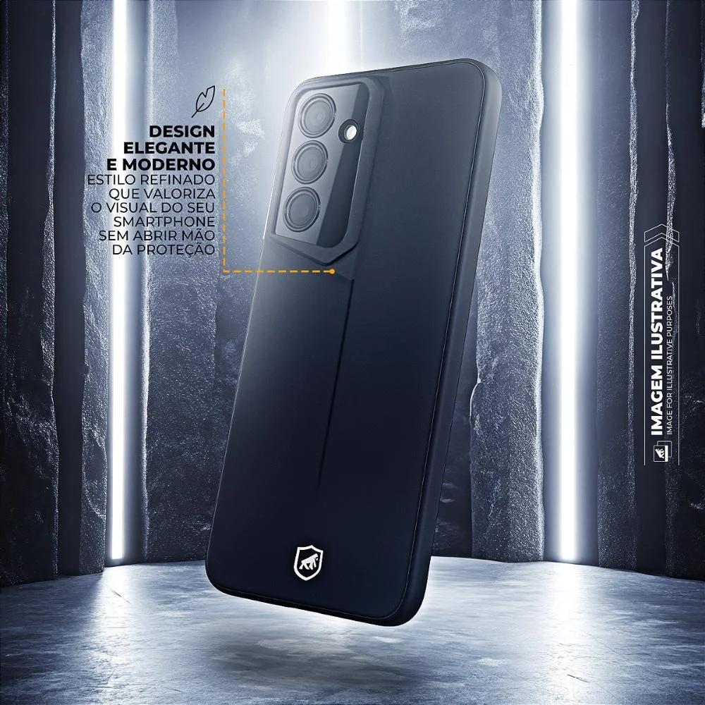 Imagem 2 de 5 do produto Capa Case Capinha Para Samsung Galaxy A36 - Stinger Preta - Gshield