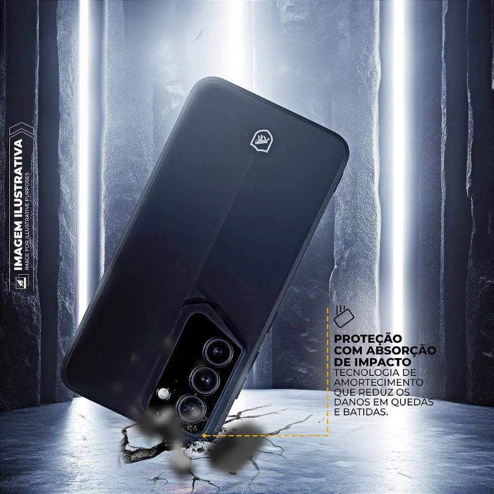 Imagem 4 de 5 do produto Capa Case Capinha Para Samsung Galaxy A36 - Stinger Preta - Gshield