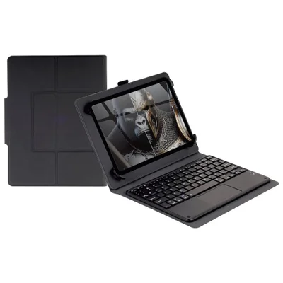 Capa Tablet De 9 A 11 Com Teclado E Suporte, Touchpad.
