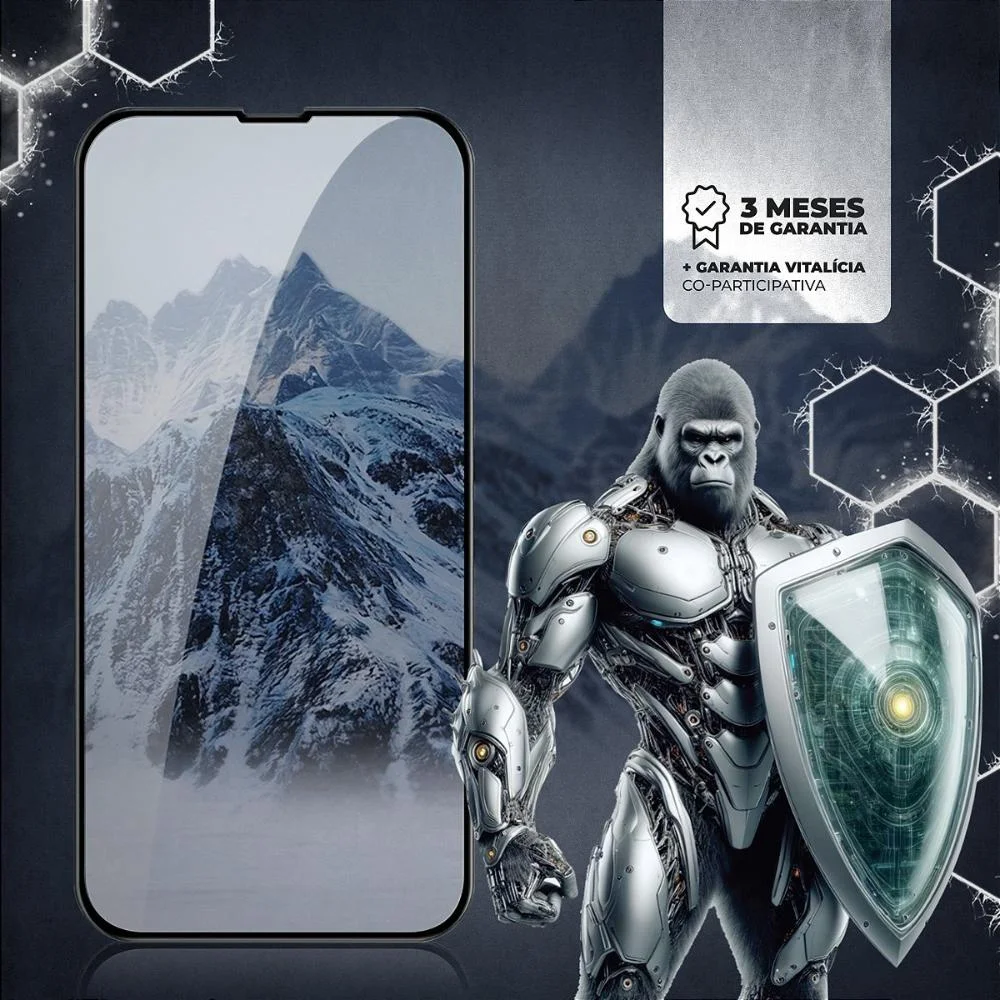 Imagem 3 de 5 do produto Película Para Iphone 16 Pro - Ultra Glass - Preta - Gshield