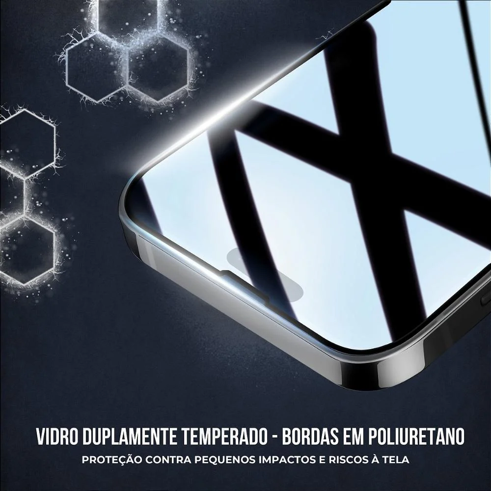 Imagem 4 de 5 do produto Película Para Iphone 16 Pro - Ultra Glass - Preta - Gshield