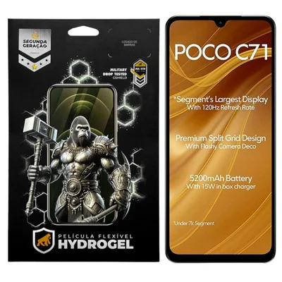 Película Para Xiaomi Poco C71 - Hydrogel Gamer Fosca - Gshield
