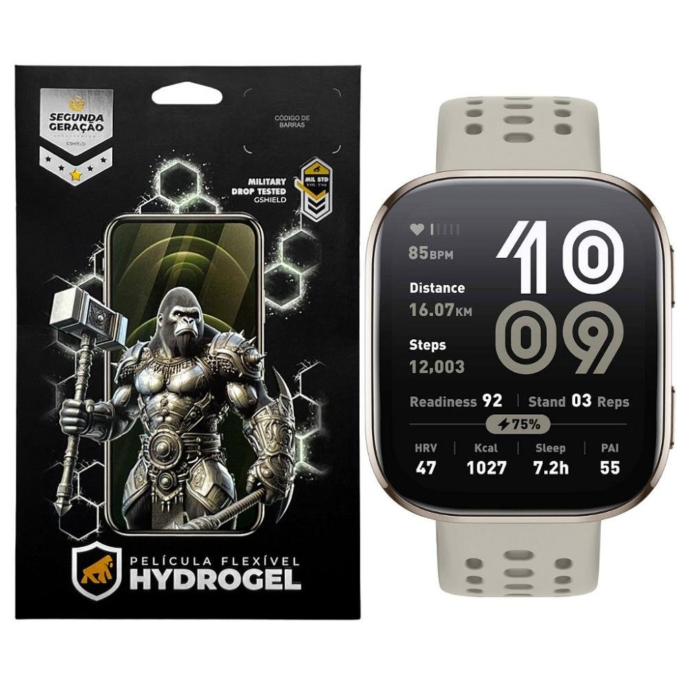 Película Para Amazfit Bip 6 - Hydrogel Hd - Gshield