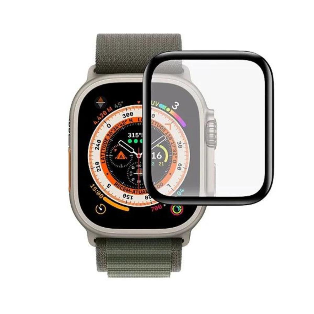 Película Para Apple Watch 40mm - Coverage 5d Pro Preta - Gshield