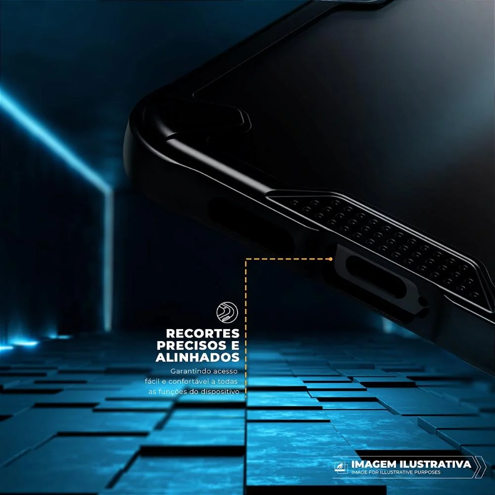 Imagem 5 de 5 do produto Capa Case Capinha Para Samsung Galaxy S25 Edge - Rugged Shield - Gshield