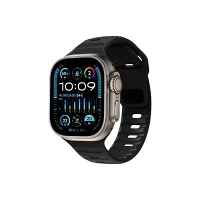 Multiira Para Apple Watch 42 / 44 / 45 / 49mm Victus - Preta - Gshield