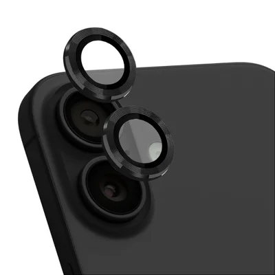 Protetor De Lente Para Iphone 16 - One Armor - Frame Para Câmera - Preto - Gshield