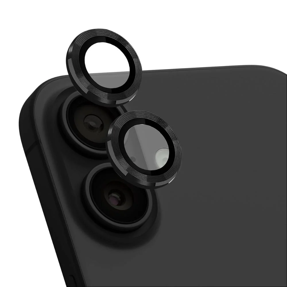 Protetor De Lente Para Iphone 16 - One Armor - Frame Para Câmera - Preto - Gshield