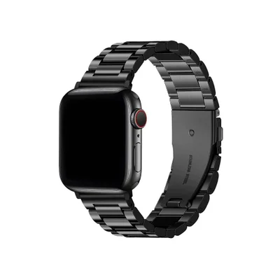 Multiira Para Apple Watch 42 / 44 / 45 / 46 / 49 Mm - Metal Armor - Preta - Gshield