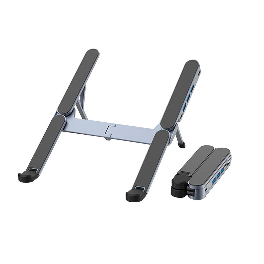 Suporte Para Notebook Com Adaptador Usb-a E Tipo C  Gshield