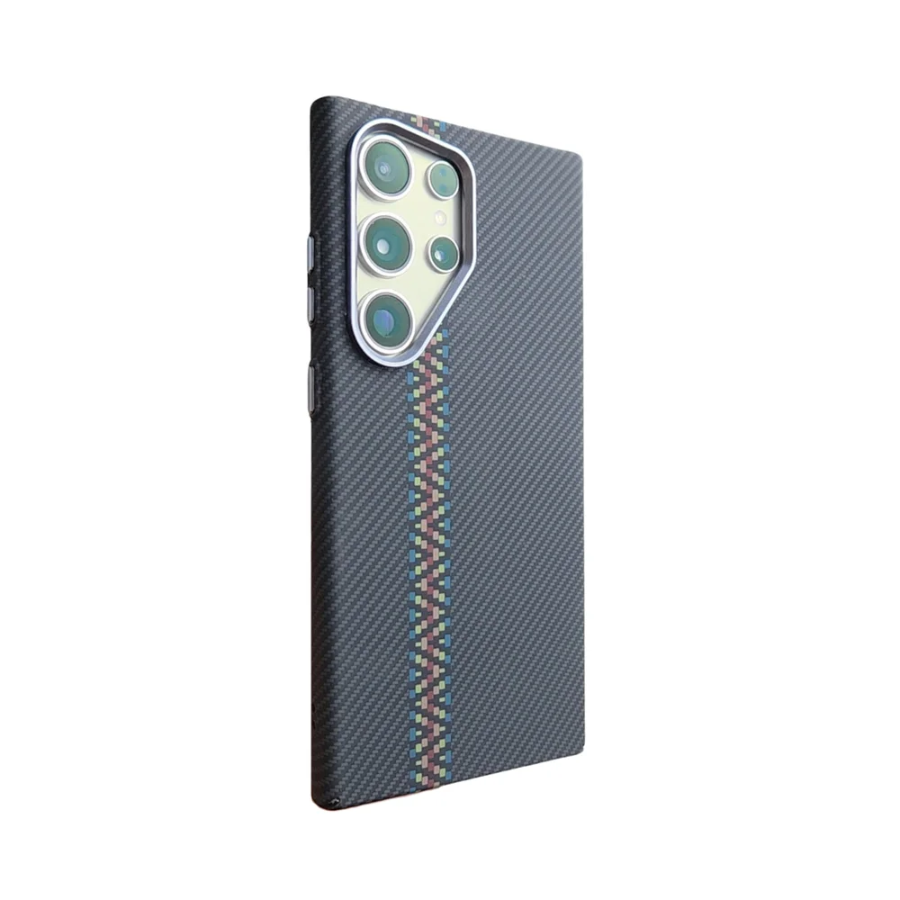Imagem 4 de 5 do produto Capa Textura Carbono Com Magsafe Para Galaxy S24 Ultra