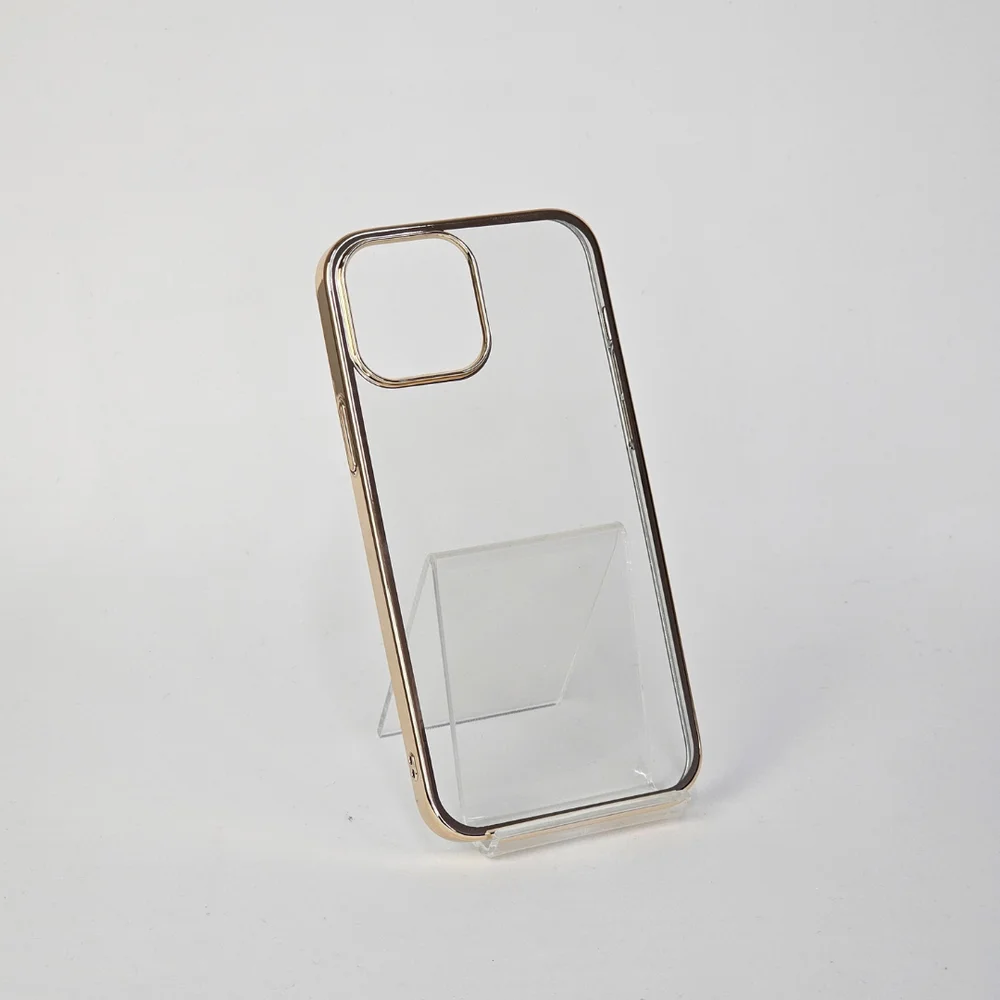 Imagem 2 de 2 do produto Capa New Skin Metálico Para Iphone 13 Pro Max Cor:azul