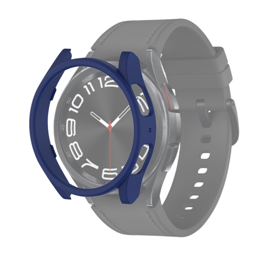 Capa Bumper Para Galaxy Watch 6 Classic - Azul Marinho Tamanho:43mm
