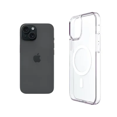Capa Transparente Rígida Para Iphone 15