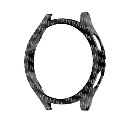Capa Bumper Para Galaxy Watch 5 - Estampa Carbono Tamanho:44mm