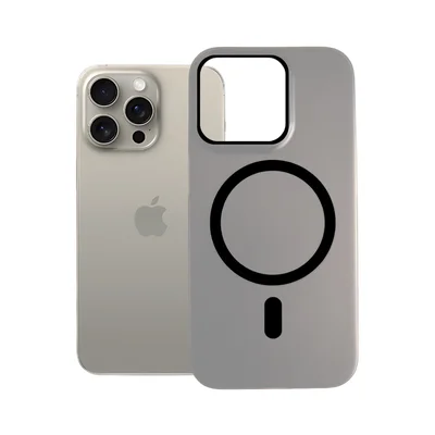 Capa Fumê Para Iphone 15 Pro Max