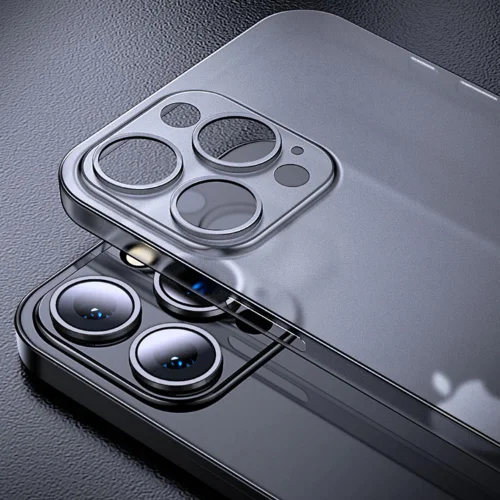 Imagem 2 de 5 do produto Capa Ultra Fina Para Iphone 13 Pro Cor:preto